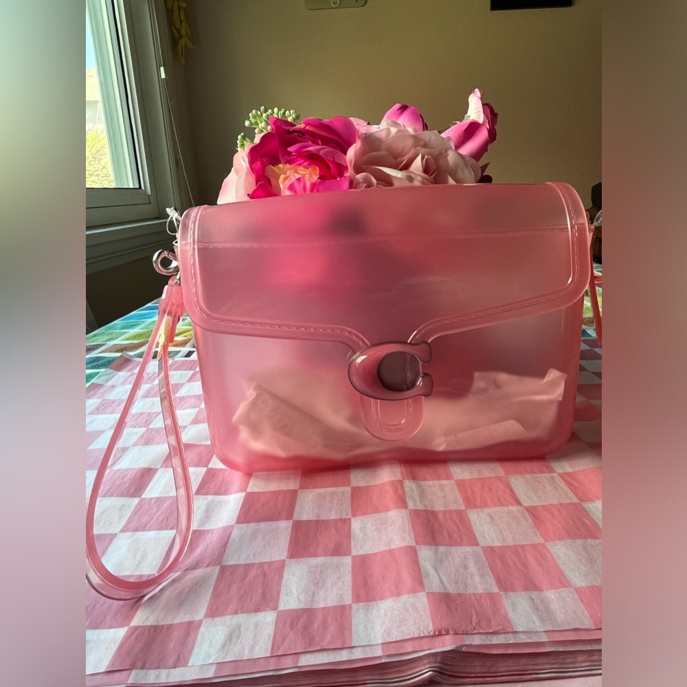 🌸 COACH PINK JELLY TABBY 🌸NWT 🌸 - Picture 15 of 16
